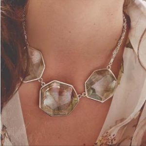 Ocean Lace Statement Necklace